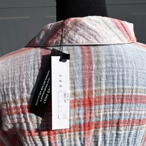 Sanctuary Multicolor Plaid Button Down Shirt - Picture 3 of 3